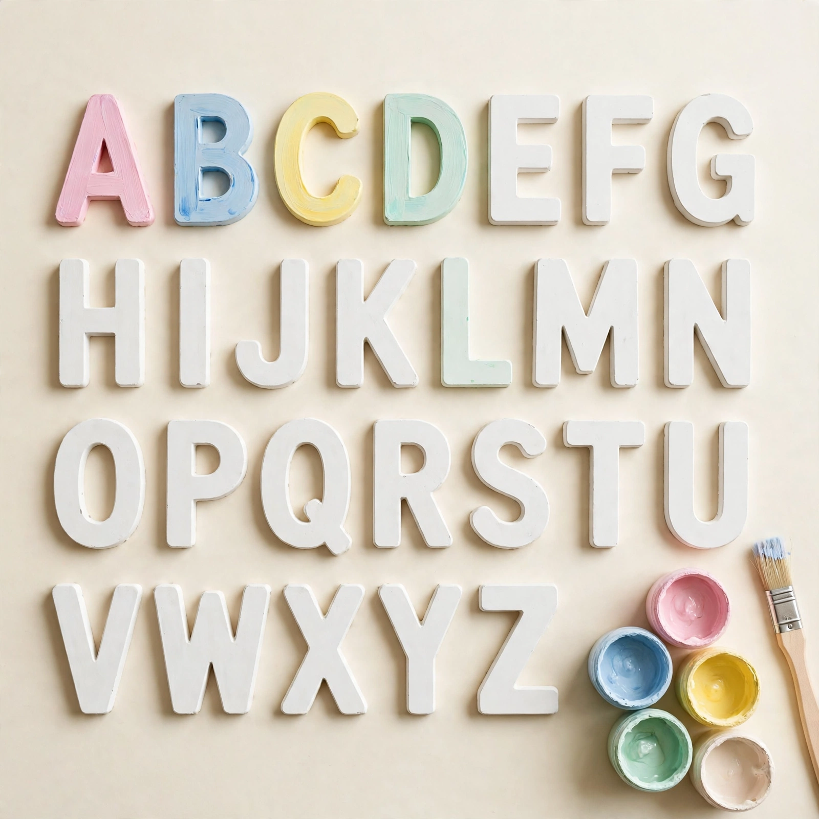 Alphabet Initial Kit — Jojopo, handmade in Surrey, BC