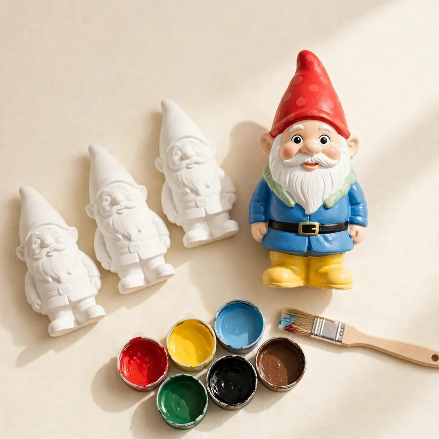 Paint-a-Gnome Kit — Jojopo, handmade in Surrey, BC
