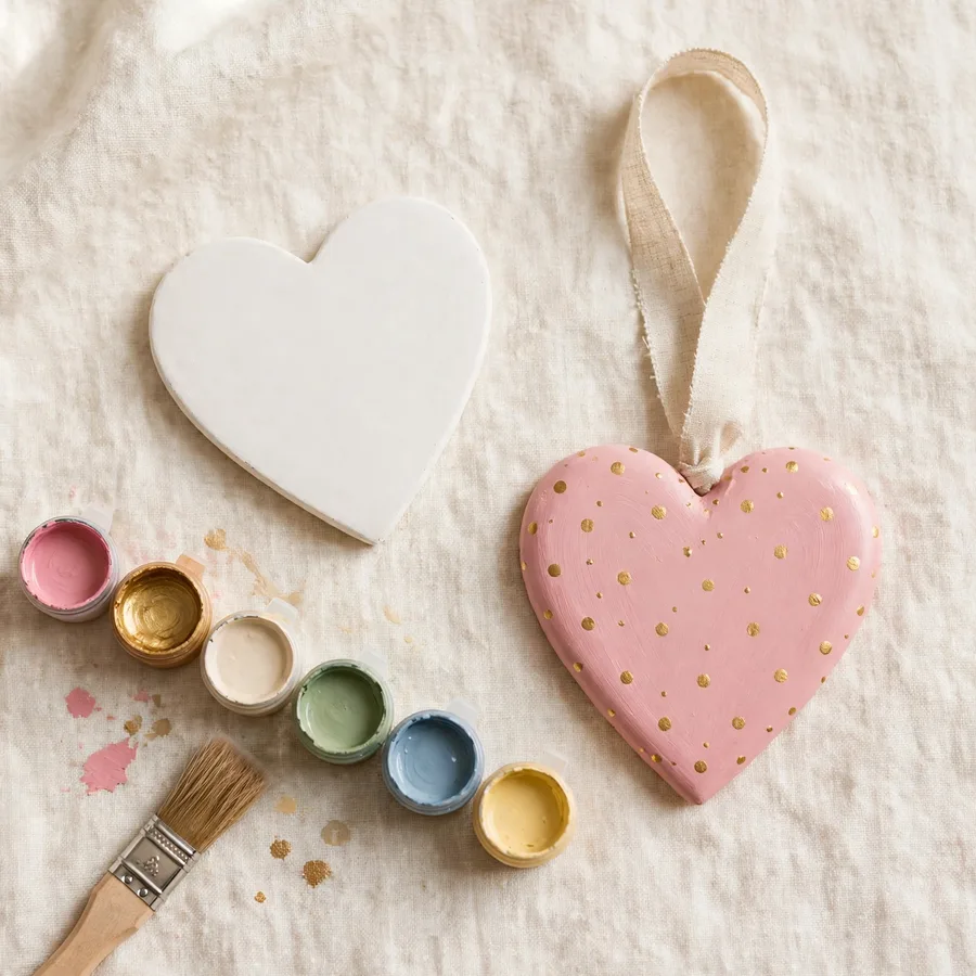 Heart Ornament Kit — Jojopo, handmade in Surrey, BC