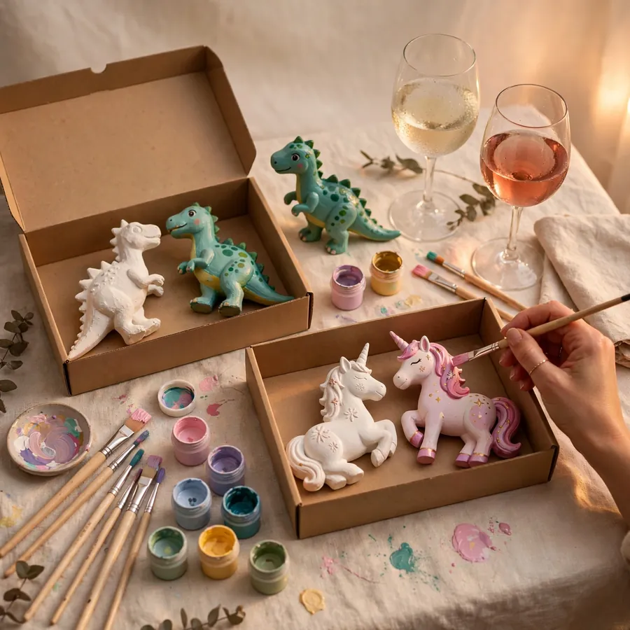 Ladies Paint Night Set (8) — Jojopo, handmade in Surrey, BC